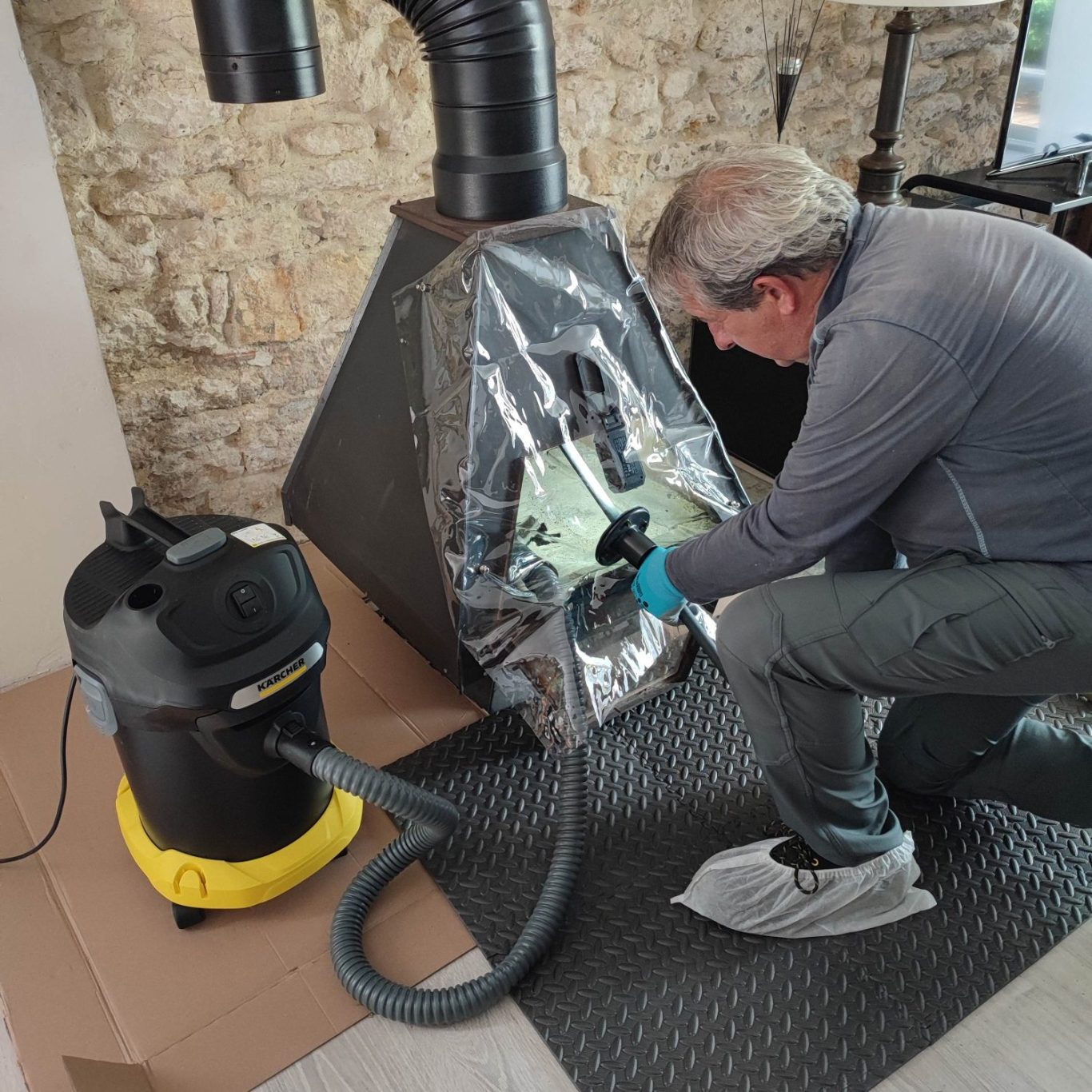 prp17 - Ramonage chez un particulier - Charente Maritime -17 Patrick Ramonage Pro - intervention ramonage chez un particulier